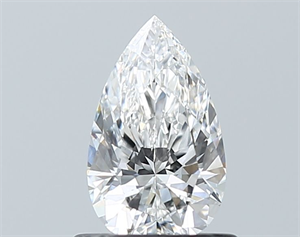 Foto Diamante Natural 0.70 quilates, De pera , Color E, claridad VS1 y certificado GIA de