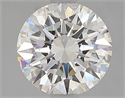 Natural Diamond 1.64 Carats, Round with Excellent Cut, H Color, SI1 Clarity and Certified by GIA