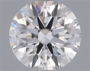 Picture of Lab Grown Diamond 1.02 Carats, Round with Ideal Cut, F Color, VVS1 Clarity and Certified by IGI