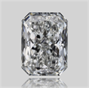 Natural Diamond 0.37 Carats, Radiant with  Cut, G Color, VS2 Clarity and Certified by GIA