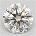 Natural Diamond 0.81 Carats, Round with Excellent Cut, J Color, SI1 Clarity and Certified by GIA