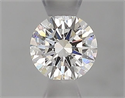 Natural Diamond 0.45 Carats, Round with Excellent Cut, H Color, SI2 Clarity and Certified by GIA