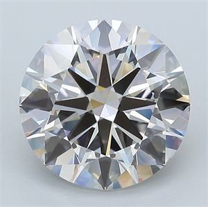 Picture of Lab Grown Diamond 4.25 Carats, Round with Ideal Cut, G Color, VS1 Clarity and Certified by IGI
