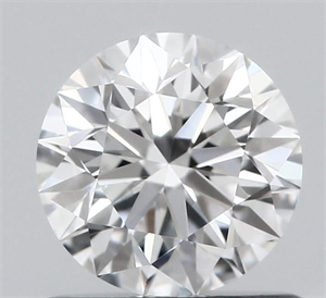 Foto Diamante Natural 0.70 quilates, Redondo , Color G, claridad VVS2 y certificado GIA de