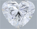 Diamante Natural 1.21 quilates, Corazón , Color H, claridad SI1 y certificado GIA