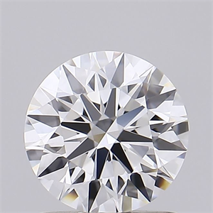 Picture of Lab Grown Diamond 1.06 Carats, Round with Ideal Cut, D Color, VVS1 Clarity and Certified by IGI