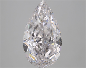 Foto Diamante Natural 5.02 quilates, De pera , Color F, claridad IF y certificado GIA de