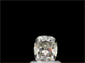 Natural Diamond 0.70 Carats, Cushion with  Cut, I Color, VVS2 Clarity and Certified by GIA
