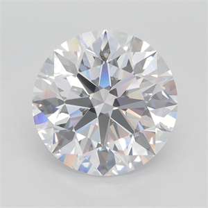 Picture of Lab Grown Diamond 5.02 Carats, Round with Excellent Cut, D Color, VVS2 Clarity and Certified by GIA