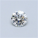 Diamante Natural 0.52 quilates, Redondo , Color D, claridad SI1 y certificado GIA