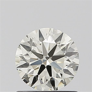 Picture of Natural Diamond 0.70 Carats, Round with Excellent Cut, K Color, VS1 Clarity and Certified by IGI