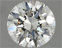 Natural Diamond 1.00 Carats, Round with Excellent Cut, H Color, SI1 Clarity and Certified by GIA