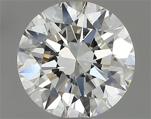 Picture of Natural Diamond 1.00 Carats, Round with Excellent Cut, H Color, SI1 Clarity and Certified by GIA