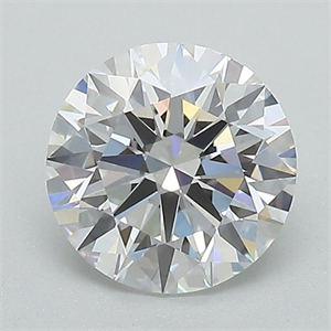 Picture of Lab Grown Diamond 1.32 Carats, Round with Ideal Cut, D Color, VS1 Clarity and Certified by IGI