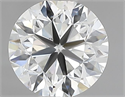 Diamante Natural 0.90 quilates, Redondo , Color H, claridad VVS1 y certificado IGI