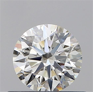 Picture of Natural Diamond 0.50 Carats, Round with Excellent Cut, I Color, SI1 Clarity and Certified by GIA