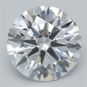 Picture of Lab Grown Diamond 7.18 Carats, Round with Ideal Cut, E Color, VVS2 Clarity and Certified by IGI