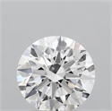Lab Grown Diamond 1.51 Carats, Round with Excellent Cut, D Color, VVS2 Clarity and Certified by IGI