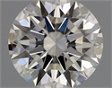 Diamante Natural 0.71 quilates, Redondo , Color H, claridad VVS2 y certificado GIA