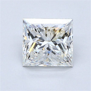 Foto Diamante Natural 1.52 quilates, Princesa , Color G, claridad VS1 y certificado GIA de