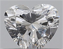 Natural Diamond 0.30 Carats, Heart with  Cut, E Color, VS2 Clarity and Certified by GIA