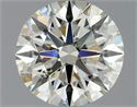 Diamante Natural 0.80 quilates, Redondo , Color K, claridad SI2 y certificado GIA