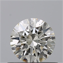 Diamante Natural 0.52 quilates, Redondo , Color H, claridad IF y certificado IGI