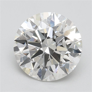 Picture of Lab Grown Diamond 2.32 Carats, Round with Ideal Cut, F Color, VS1 Clarity and Certified by IGI