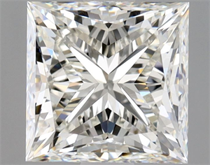 Picture of Natural Diamond 1.51 Carats, Princess with  Cut, J Color, VS2 Clarity and Certified by GIA