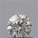 Diamante Natural 0.43 quilates, Redondo , Color G, claridad VVS1 y certificado GIA