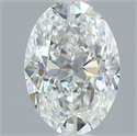 Natural Diamond 1.30 Carats, Oval with  Cut, G Color, VS1 Clarity and Certified by GIA