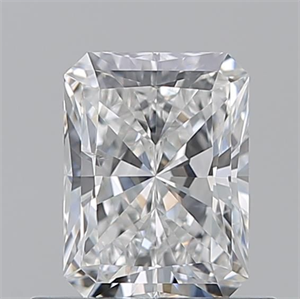 Foto Diamante Natural 0.71 quilates, Radiante , Color E, claridad SI1 y certificado GIA de