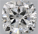 Diamante Natural 1.00 quilates, Del cojín , Color E, claridad SI2 y certificado GIA
