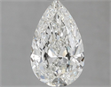 Natural Diamond 0.90 Carats, Pear with  Cut, I Color, VS1 Clarity and Certified by GIA