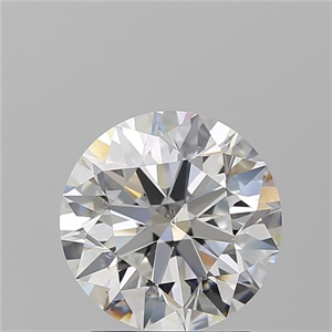 Foto Diamante Natural 1.90 quilates, Redondo , Color F, claridad SI1 y certificado GIA de