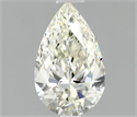 Natural Diamond 0.71 Carats, Pear with  Cut, I Color, VVS2 Clarity and Certified by IGI