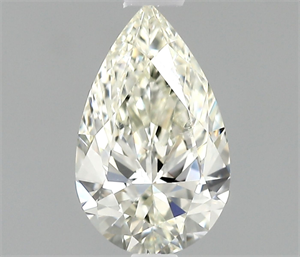 Picture of Natural Diamond 0.71 Carats, Pear with  Cut, I Color, VVS2 Clarity and Certified by IGI