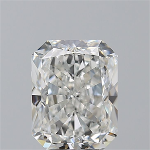 Foto Diamante Natural 4.01 quilates, Radiante , Color H, claridad VS2 y certificado GIA de