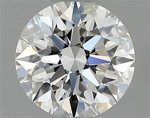 Foto Diamante Natural 0.54 quilates, Redondo , Color G, claridad VS2 y certificado GIA de