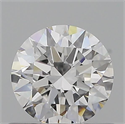 Diamante Natural 0.63 quilates, Redondo , Color E, claridad IF y certificado GIA