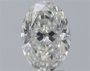Foto Diamante Natural 2.00 quilates, Ovalado , Color H, claridad SI2 y certificado GIA de