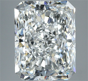 Foto Diamante Natural 5.03 quilates, Radiante , Color G, claridad SI1 y certificado GIA de