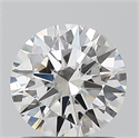 Natural Diamond 1.00 Carats, Round with Excellent Cut, F Color, SI1 Clarity and Certified by GIA