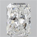 Diamante Natural 3.01 quilates, Radiante , Color F, claridad SI2 y certificado GIA