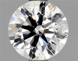 Picture of Natural Diamond 0.90 Carats, Round with Excellent Cut, H Color, VVS1 Clarity and Certified by GIA