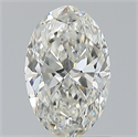 Natural Diamond 0.90 Carats, Oval with  Cut, I Color, VS1 Clarity and Certified by GIA