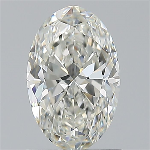 Picture of Natural Diamond 0.90 Carats, Oval with  Cut, I Color, VS1 Clarity and Certified by GIA