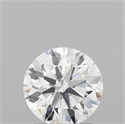 Lab Grown Diamond 1.23 Carats, Round with Ideal Cut, D Color, VS1 Clarity and Certified by IGI