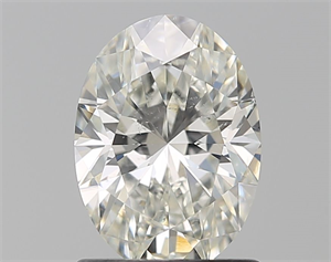 Foto Diamante Natural 1.20 quilates, Ovalado , Color I, claridad SI1 y certificado GIA de