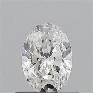 Picture of Natural Diamond 0.50 Carats, Oval with  Cut, E Color, VVS1 Clarity and Certified by GIA